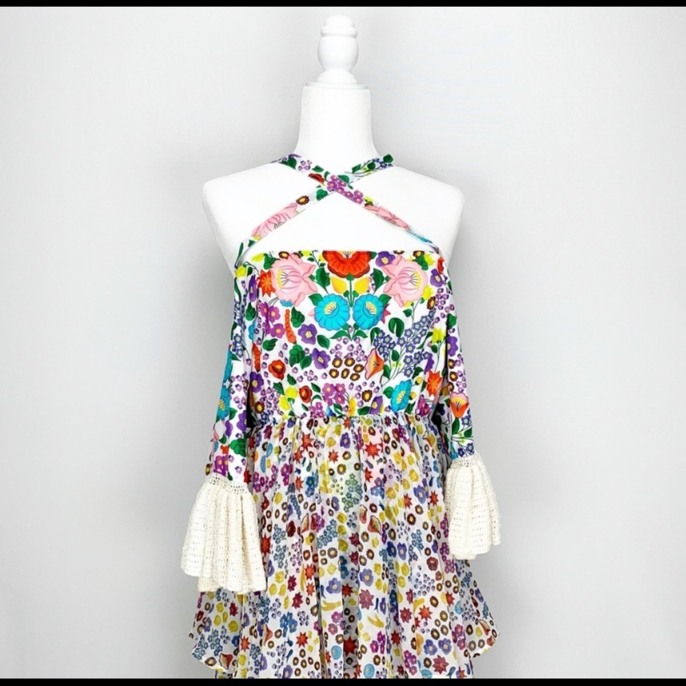 All Things Mochi Irenka Off Shoulder Dress - Picture 3 of 7